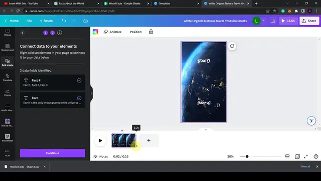 'Video thumbnail for Bulk Create YOUTUBE SHORTS Using CHATGPT, CANVA & GOOGLE SHEETS (Canva PRO Feature)'