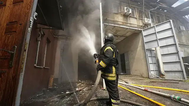 'Video thumbnail for Russian airstrike injures dozens in Kharkiv, including newborn baby'