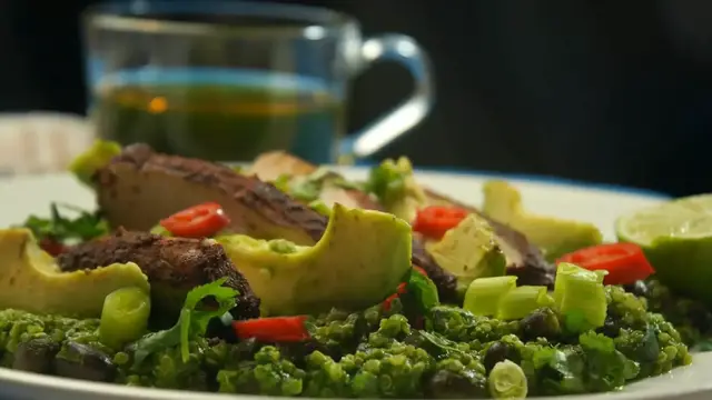 'Video thumbnail for Steak Avocado and Roasted Corn Bowl with Cilantro Cream Sauce: Best Recipe for a Hearty Meal'