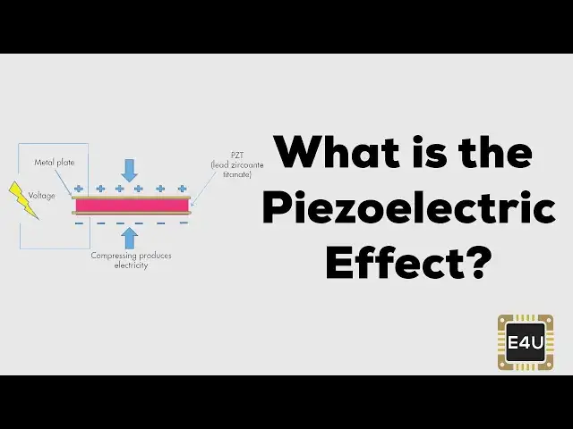 'Video thumbnail for Piezoelectric Effect: What is it?'