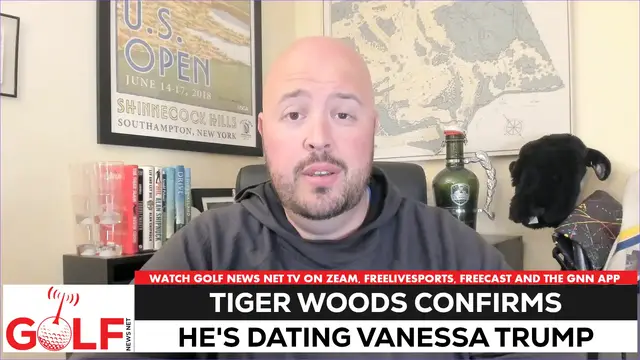 'Video thumbnail for Tiger Woods confirms Vanessa Trump is his new girlfriend'
