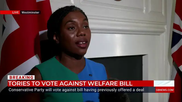 'Video thumbnail for Kemi Badenoch says the BBC must 'do better' after airing Bob Vylan Glastonbury broadcast'