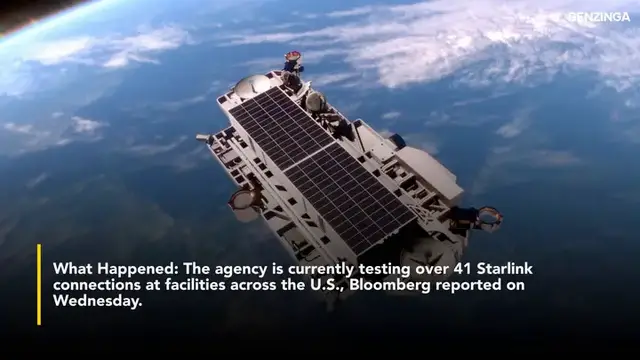 'Video thumbnail for SpaceX's Starlink Undergoes Widespread FAA Testing To Improve Air Traffic Control Systems- Report'