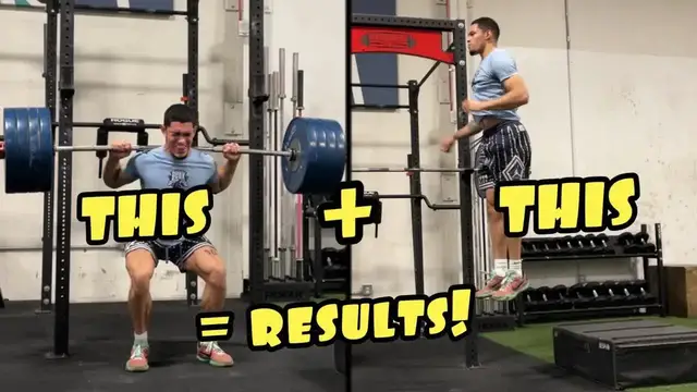 'Video thumbnail for Add INCHES To Your Vertical With This Plyometric Workout: Quarter Squats And Depth Jumps!'