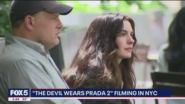 'Video thumbnail for 'The Devil Wears Prada 2,' more blockbusters filming in NYC this summer'