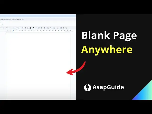 'Video thumbnail for How to Add a Blank Page Anywhere on Google Docs'