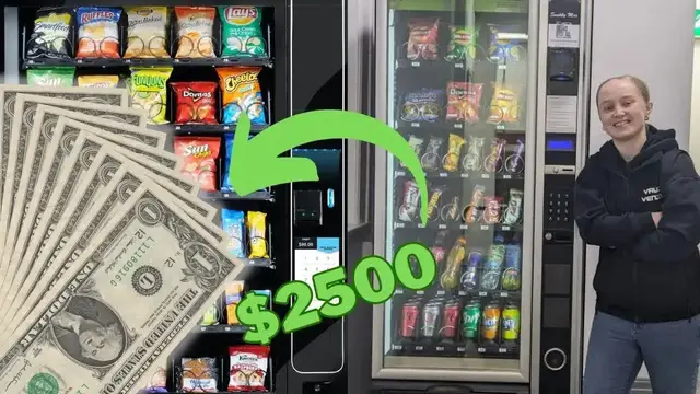 'Video thumbnail for Money Making Meg: new vending machine location! soda, pepsi cola, and profit update'