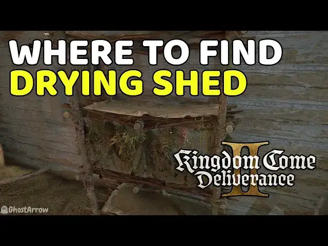 'Video thumbnail for Where to Find Drying Rack (Shed) - Kingdom Come Deliverance 2'