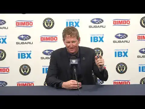 'Video thumbnail for stream punk soccer: jim curtin's post-match analysis: union vs sounders, 4/30/24 - team performance & injury updates'