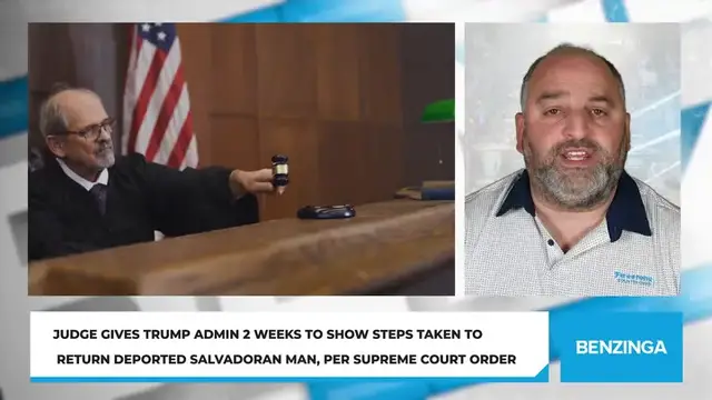 'Video thumbnail for Judge Gives Trump Admin 2 Weeks To Show Steps Taken To Return Deported Salvadoran Man, Per Supreme Court Order'