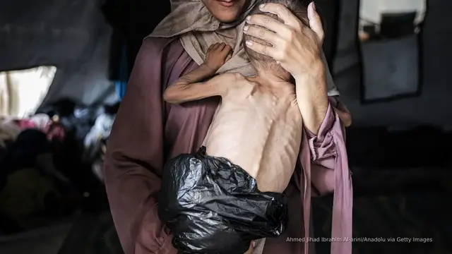 'Video thumbnail for IDF video allegedly shows Hamas with large meals as Gazans starve'