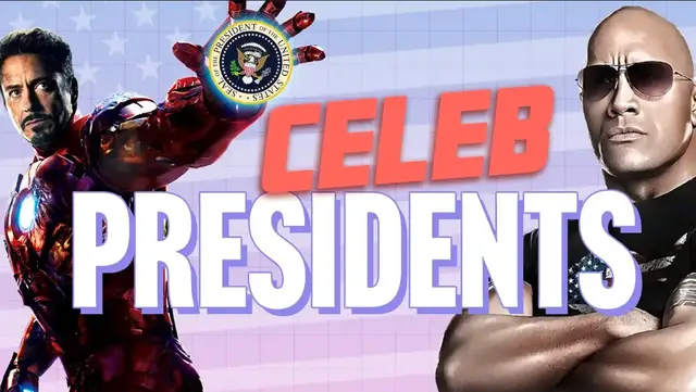 'Video thumbnail for There’s A Good Chance ONE Of These Celebs Will Run For President'