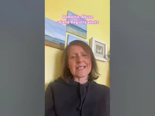 'Video thumbnail for EP 23: Domestic Abuse - Land Registry Property Alerts - Keep Track of Your Home'