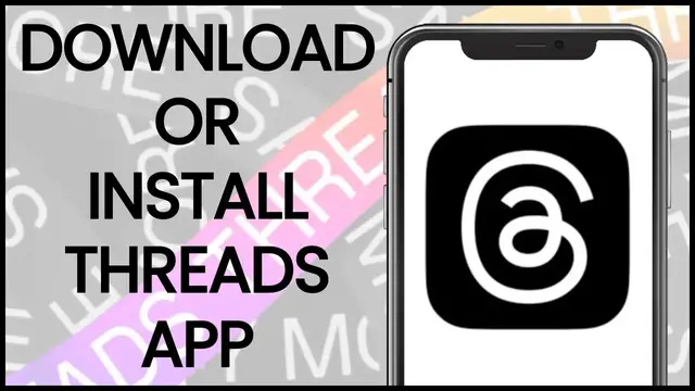 'Video thumbnail for How To Download Instagram Threads App: Install & Create Thread Account'