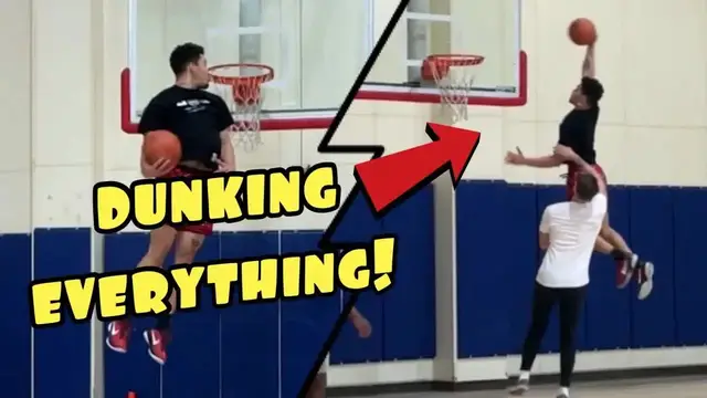 'Video thumbnail for Pro Dunker With 50 Inch Vertical Playing Basketball'