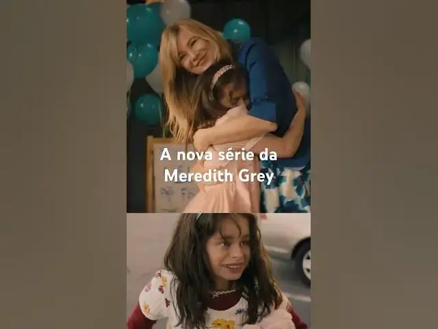 'Video thumbnail for A nova série da Meredith Grey'