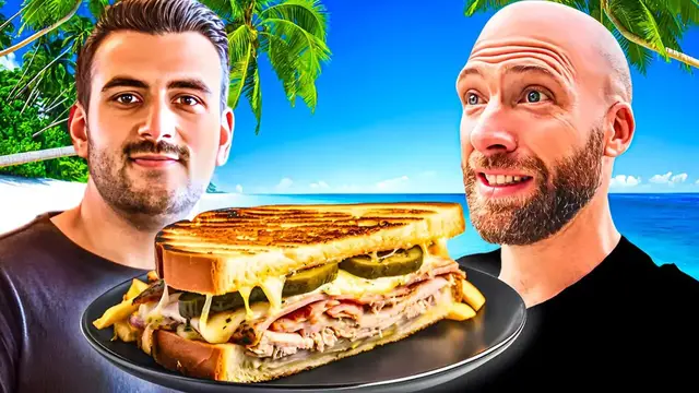 'Video thumbnail for Ultimate Miami Food Tour! Local Hidden Gem Cuban Sandwich + Croquetas!'