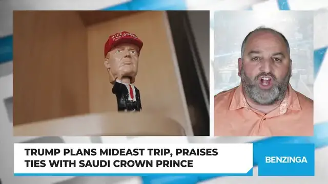 'Video thumbnail for Trump Plans Mideast Trip, Praises Ties With Saudi Crown Prince'
