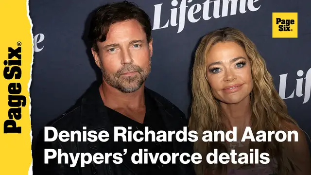 'Video thumbnail for Inside Denise Richards and Aaron Phypers' wild divorce details and hefty monthly expenses'