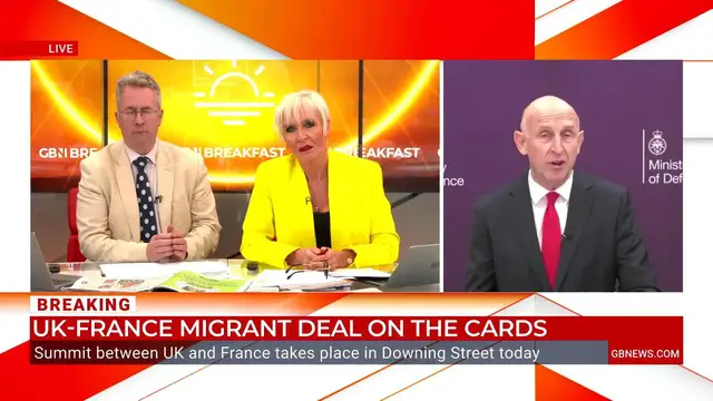 'Video thumbnail for France 'now recognises that Channel crossings are a shared challenge', John Healey says'