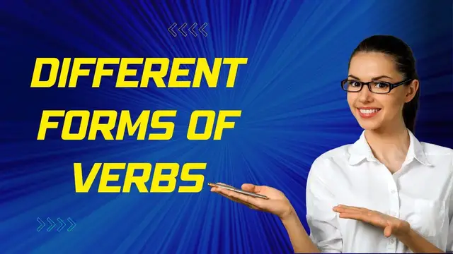 'Video thumbnail for 6 Different Forms of Verbs || English Grammar || ESL Advice'