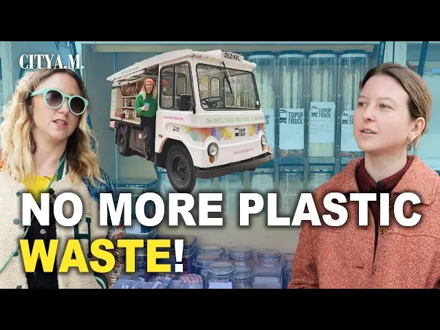 'Video thumbnail for Meet the entrepreneur on a mission to end plastic waste in London | Behind the Business'