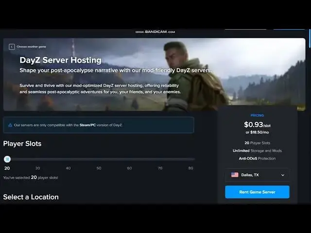 'Video thumbnail for Best day z server hosting 2025 StartNOW'