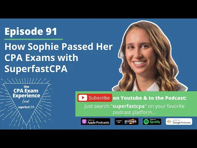 'Video thumbnail for How Sophie Passed Her CPA Exams with SuperfastCPA + Becker'