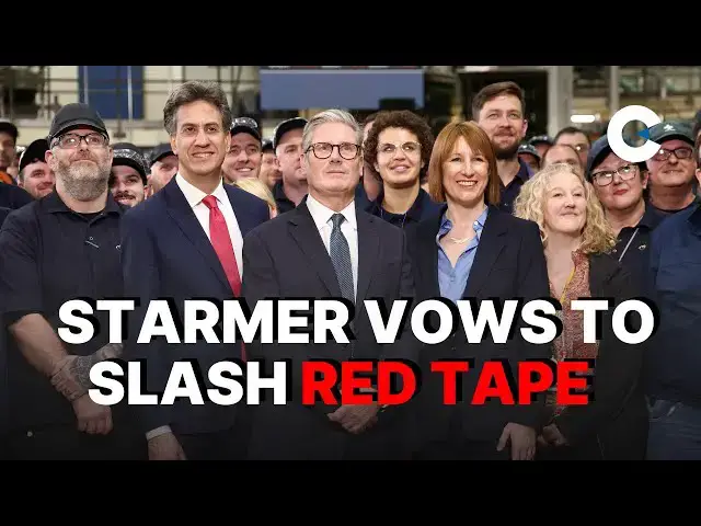 'Video thumbnail for Keir Starmer and Rachel Reeves plan to cut red tape and grow the UK economy'