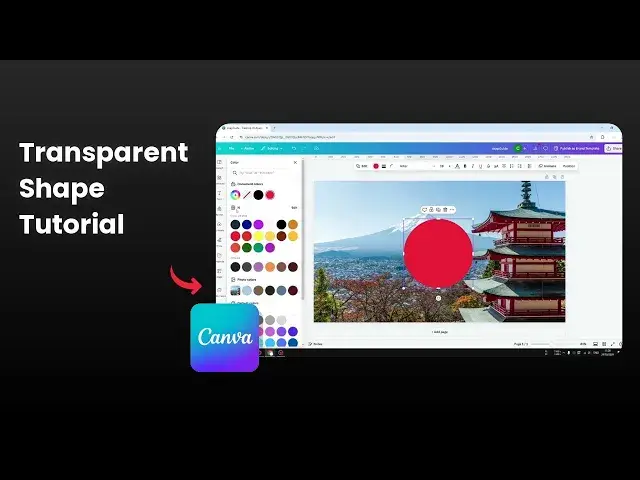 'Video thumbnail for How to Make a Shape Transparent in Canva'