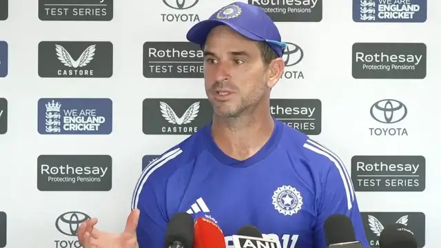 'Video thumbnail for 'No decision on Bumrah until the laast minute' - ten Doeschate on India's team selection ahead of 2nd Test'