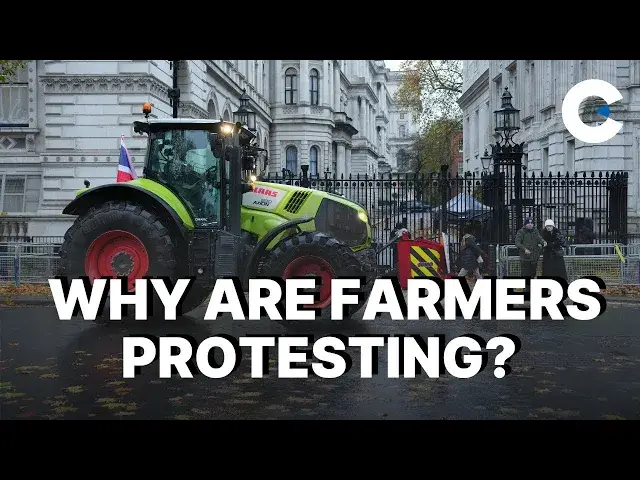 'Video thumbnail for Farmers Protest: Thousands march in London against inheritance tax'