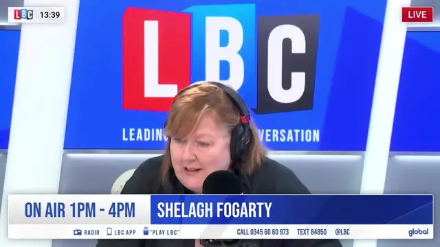 'Video thumbnail for LBC caller: 'We're a laughing stock' on small boats'
