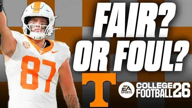 'Video thumbnail for A to Z Sports - Tennessee Volunteers: ea college football 26 ratings for the vols roster'