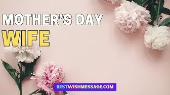 'Video thumbnail for Mother's Day Wishes for Wife | Surprise her with Love'