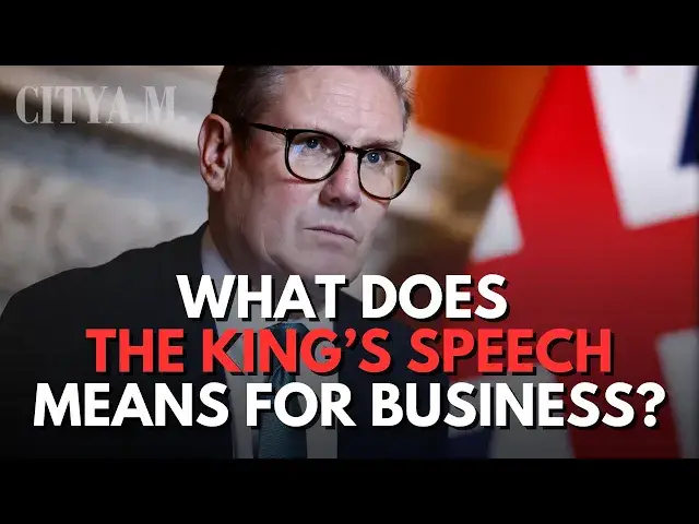 'Video thumbnail for King’s Speech: Will employment reforms cause a ‘sea of change’ for business?'
