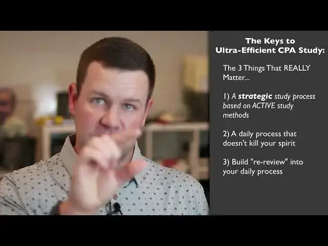 'Video thumbnail for The Only 3 Things That Matter for CPA Study'