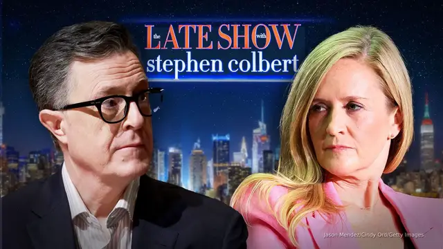 'Video thumbnail for Samantha Bee, Jay Leno say ratings, revenue and ‘lecturing’ doomed Colbert'