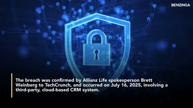 'Video thumbnail for Massive Allianz Life Hack Exposes 'Majority' Of 1.4 Million American Customer, Employee Records'