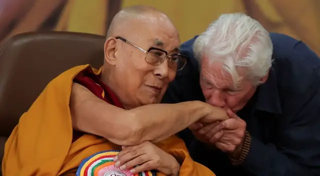 'Video thumbnail for Dalai Lama celebrates 90th birthday with followers in north Indian town'