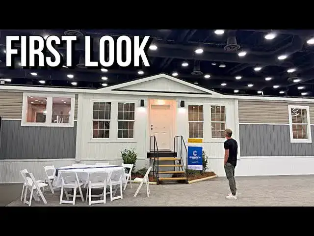 'Video thumbnail for kerry tarnow: affordable prefab home tour! champion homes casa grande walkthrough'