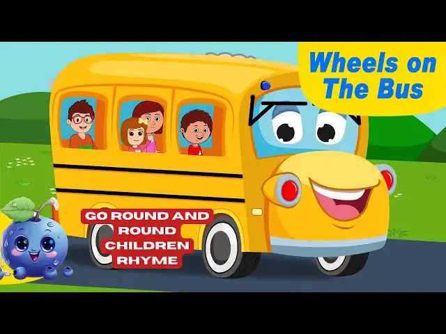 'Video thumbnail for The Wheels On The Bus ,Nursery Rhymes for Preschoolers & Toddlers : Watch and Enjoy!"'
