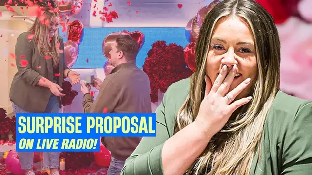 'Video thumbnail for We organised a SURPRISE proposal on Live Radio | Capital’s Secret Fiancé'