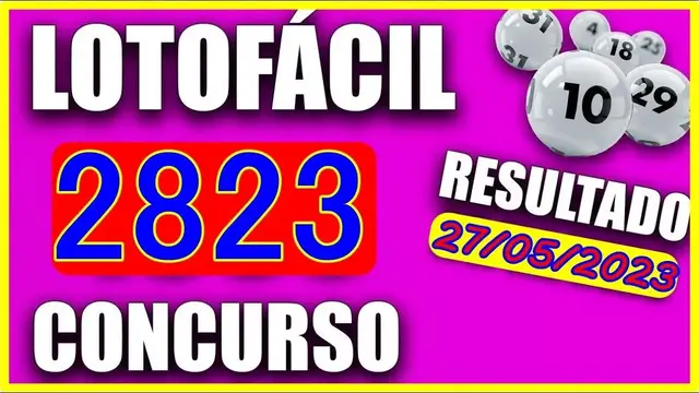 'Video thumbnail for Saiu Resultado da Lotofácil Concurso 2823 de hoje, sábado 27/05/2023'