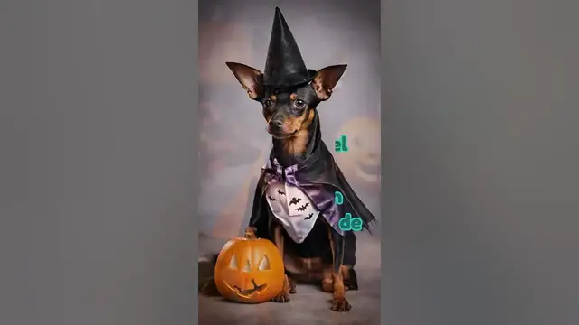 'Video thumbnail for 馃悤驴Disfrazas a tu perrito en Halloween? 鉂わ笍 #minipinscher'