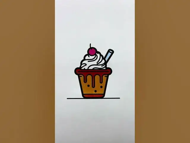 'Video thumbnail for ice cream coloring  #coloring #satisfyingcoloring #coloringbook #relaxingcoloring #art #foodaddict'