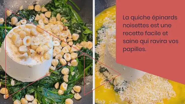 'Video thumbnail for QUICHE ÉPINARDS NOISETTES | RECETTE VÉGÉTARIENNE:'