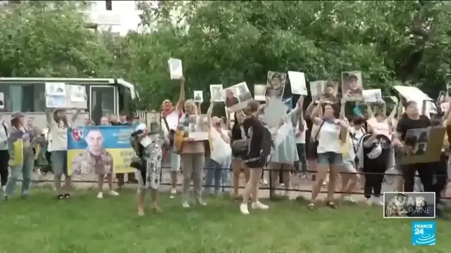 'Video thumbnail for People First mobilising globally to free Ukrainians, including children, held captive by Russia'