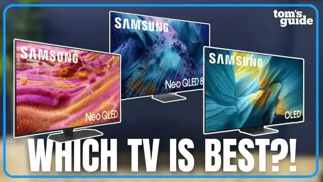 'Video thumbnail for Best Samsung TVs: OLED, QLED, Frame Pro'