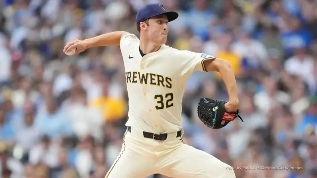 'Video thumbnail for Brewers, led by 'The Miz,' set highest average velocity record at 99.32 mph'